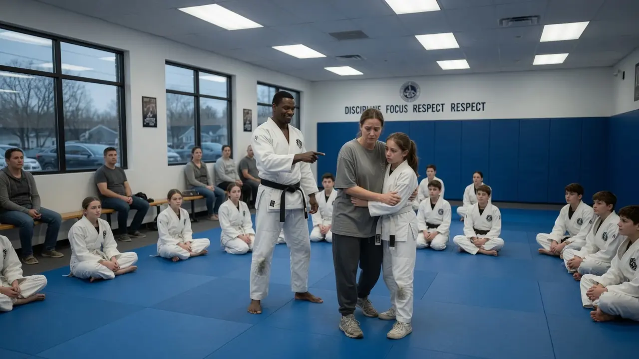 The Black Belt Humiliated A Quiet Mom — Then She Stood Up Different