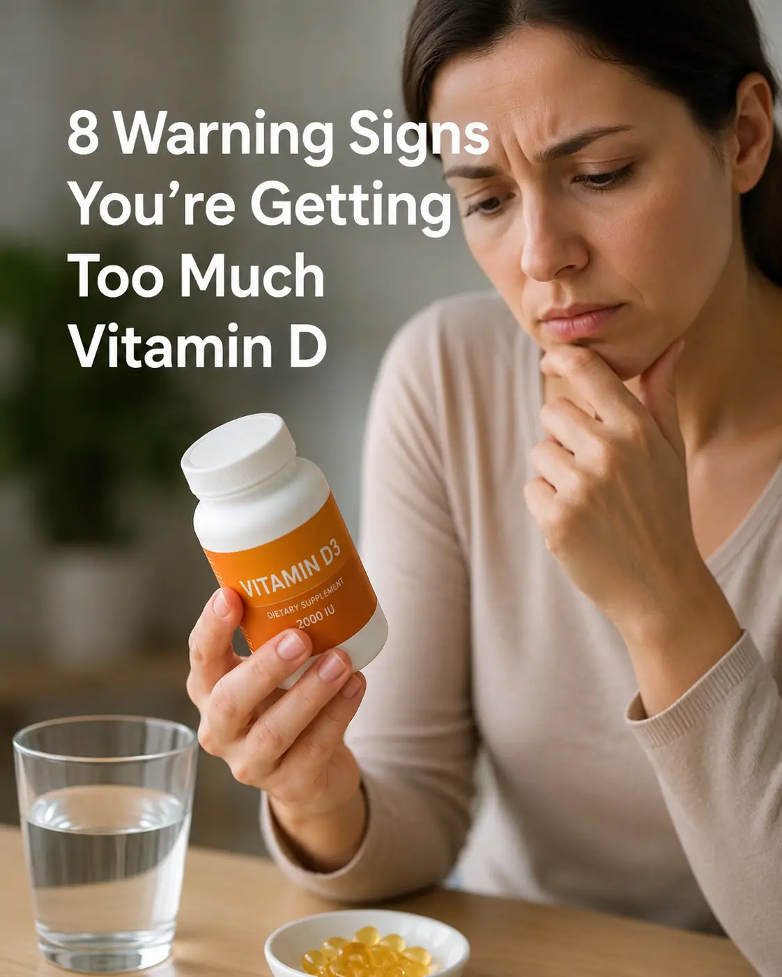 5 Serious Side Effects of Taking Too Much Vitamin D