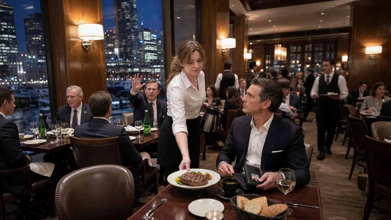Billionaire Left a $0 Tip — Then the Single-Mom Waitress Found Under His Plate