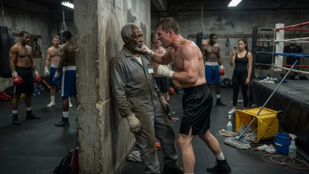 A Young Boxing Champion Mocked an Elderly Janitor — Then Bet He Couldn't Dodge One Punch