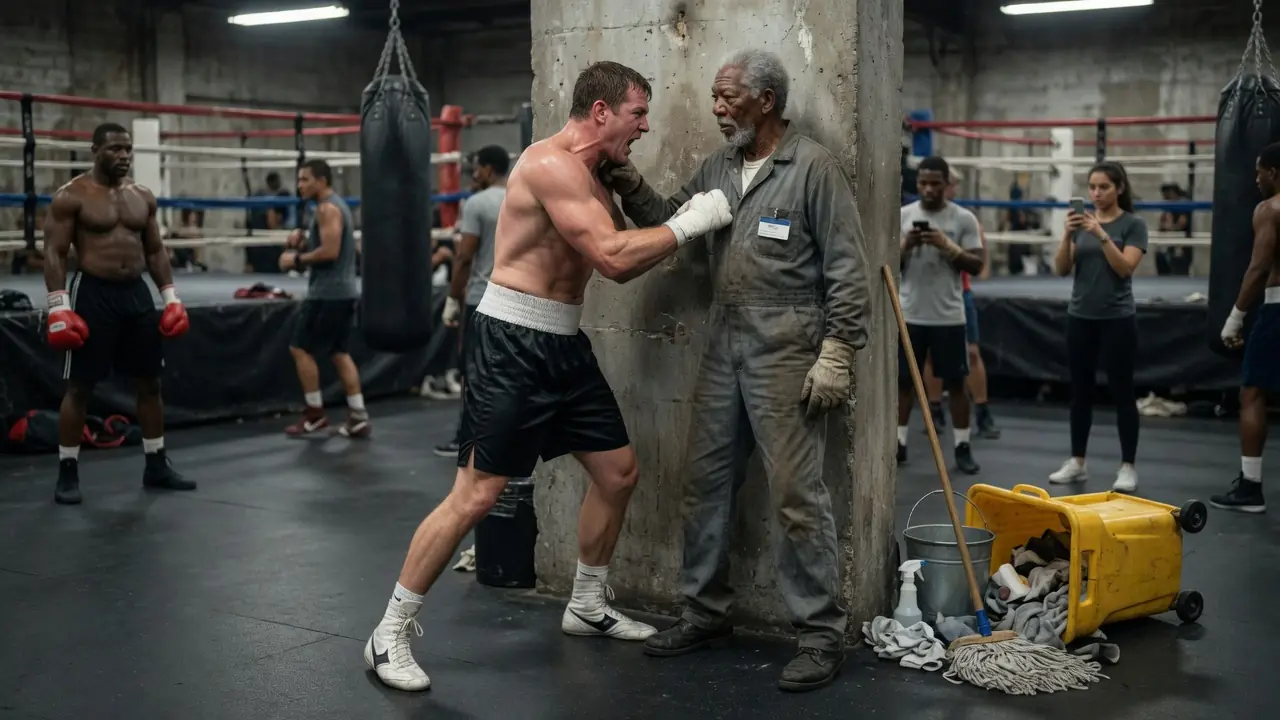 A Cocky Fighter Promised to Knock Out an Old Janitor With One Punch — Then Everything Changed