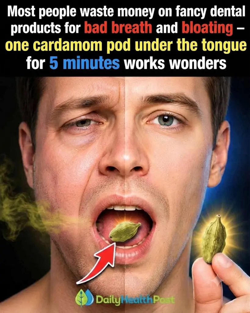Most people chase expensive fixes for bad breath and bloating — one clove under the tongue for 5 minutes may work better
