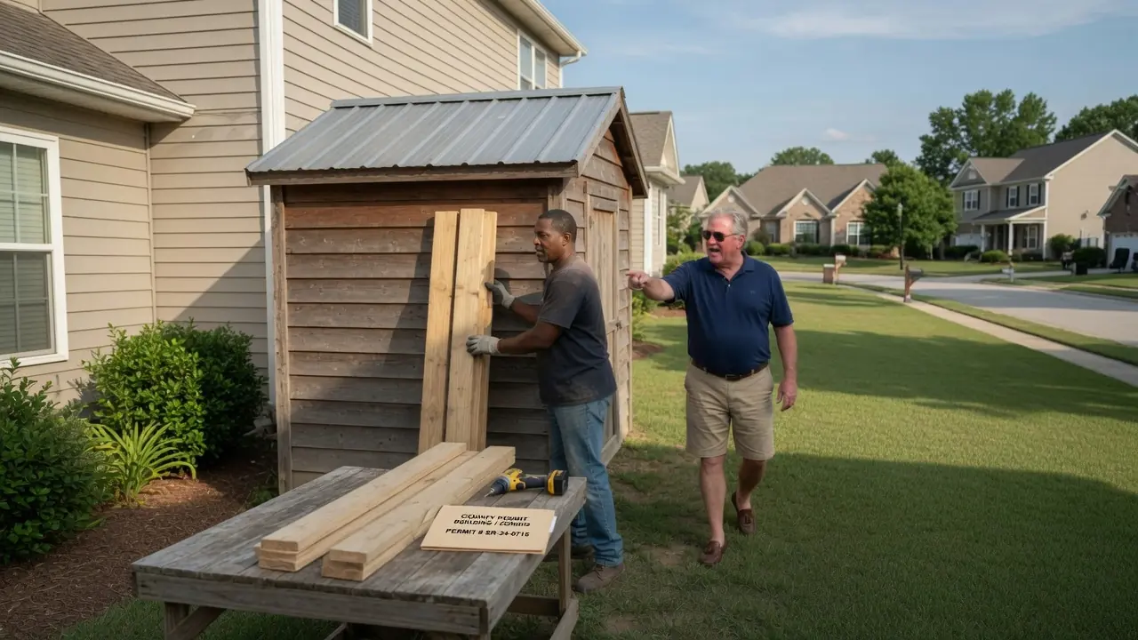 HOA Fined Me $3,400 For My Backyard Shed — Then I Proved They Had No Authority