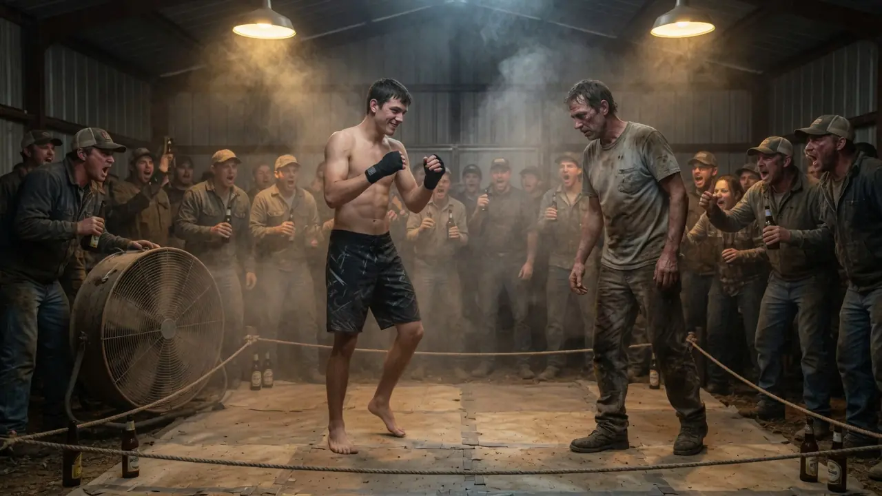 The Fighter Paid $500 To Humiliate A Farmer — Then The Farmer Took Off His Boots