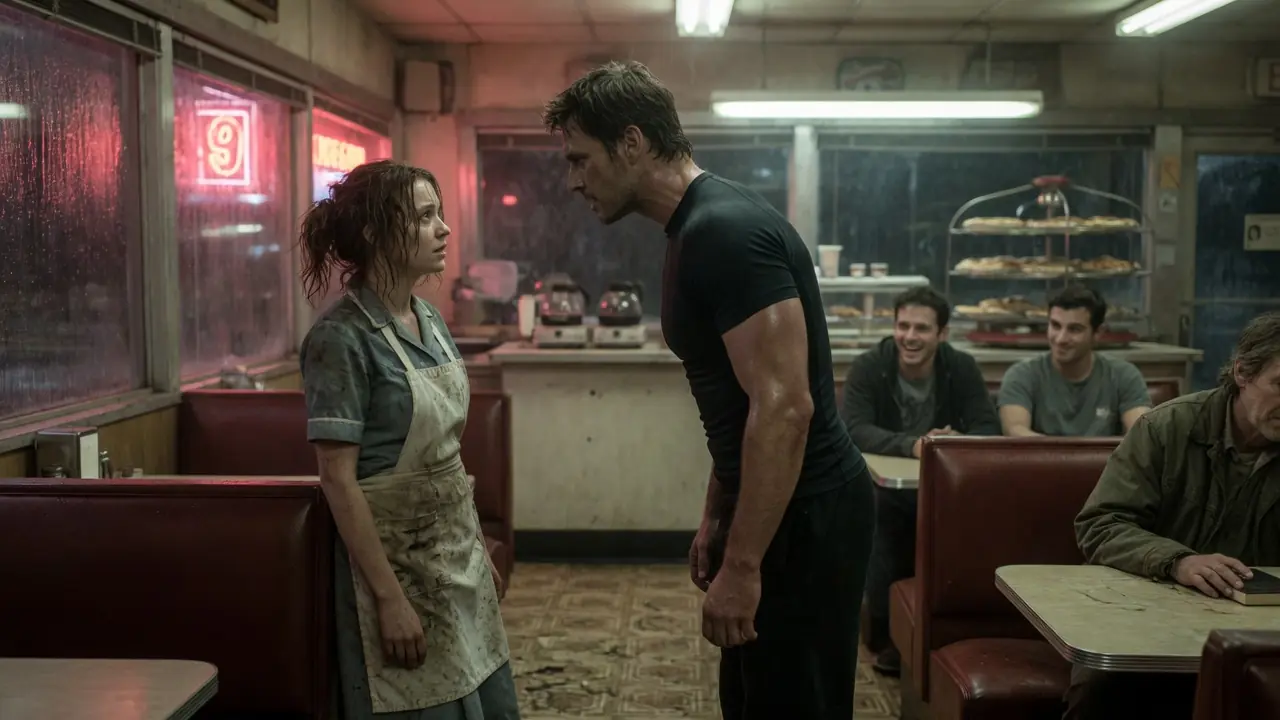 A Loud Fighter Harassed A Waitress — Then The Quiet Man Closed His Book