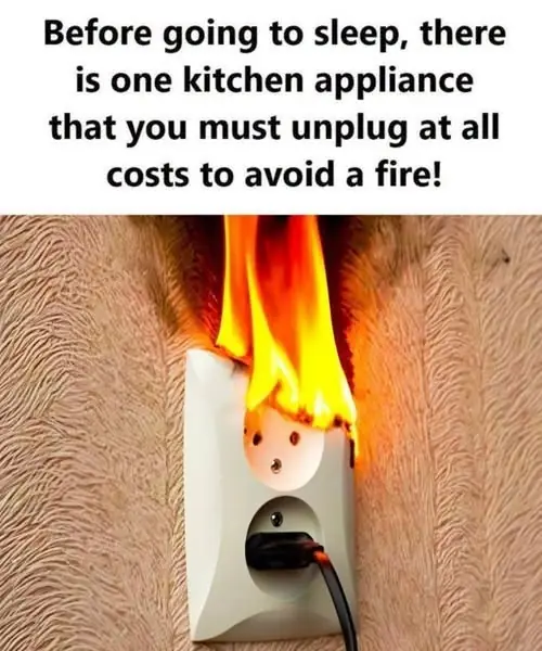 Consider Unplugging Your Air Fryer Before Bed