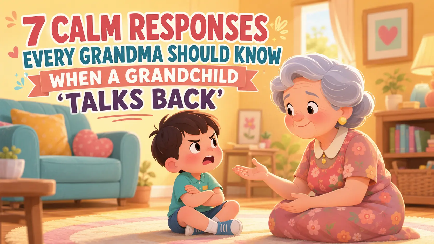 7 CALM RESPONSES EVERY GRANDMA SHOULD KNOW WHEN A GRANDCHILD “TALKS BACK”