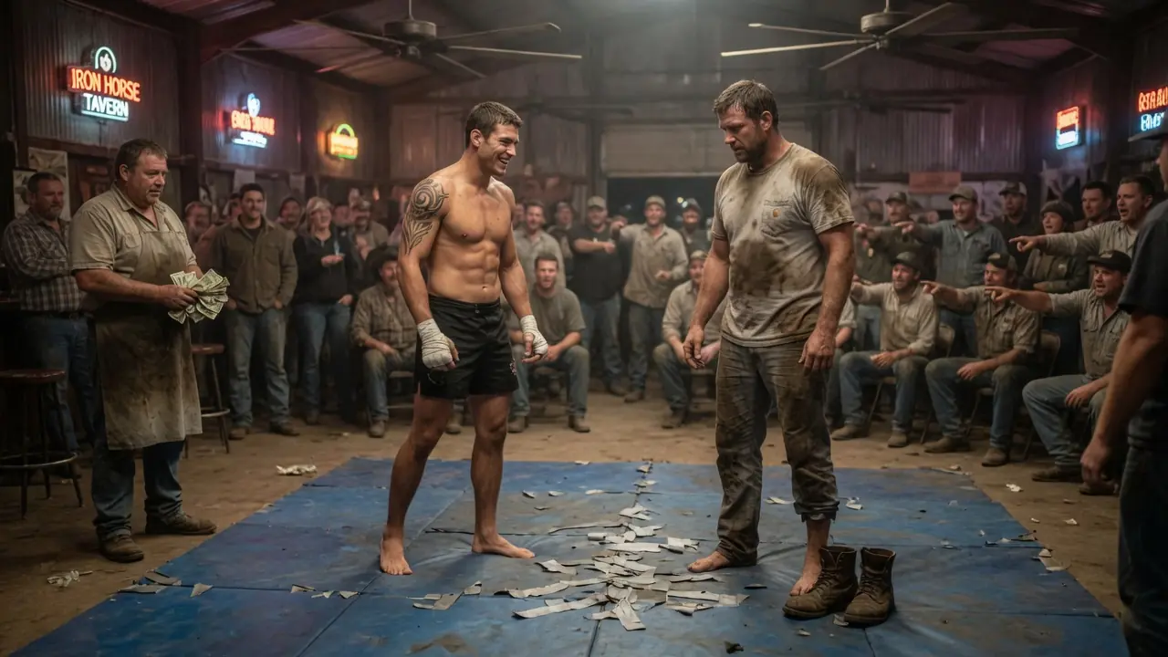 A Cocky MMA Fighter Bet a Farmer $500 to Survive Three Minutes — Then He Challenged the Wrong Man
