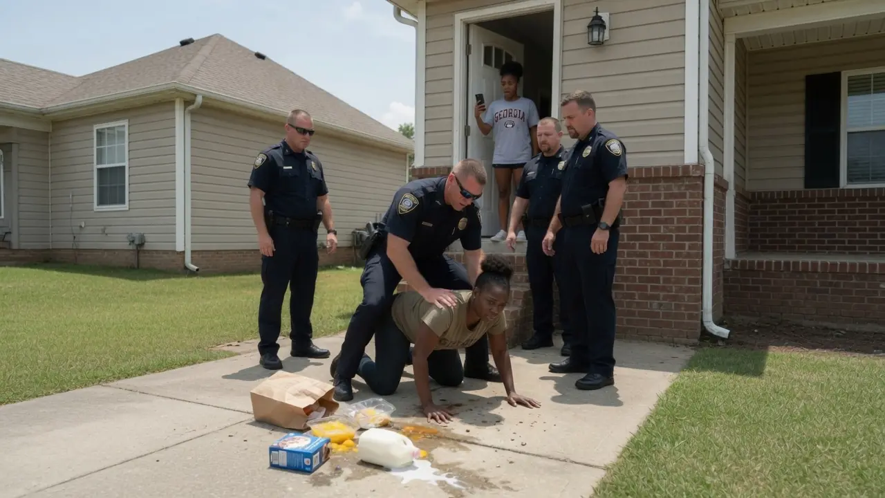 Cops Tackle a Black Woman Outside Her Home — Turns Out She’s a High Ranking Army General