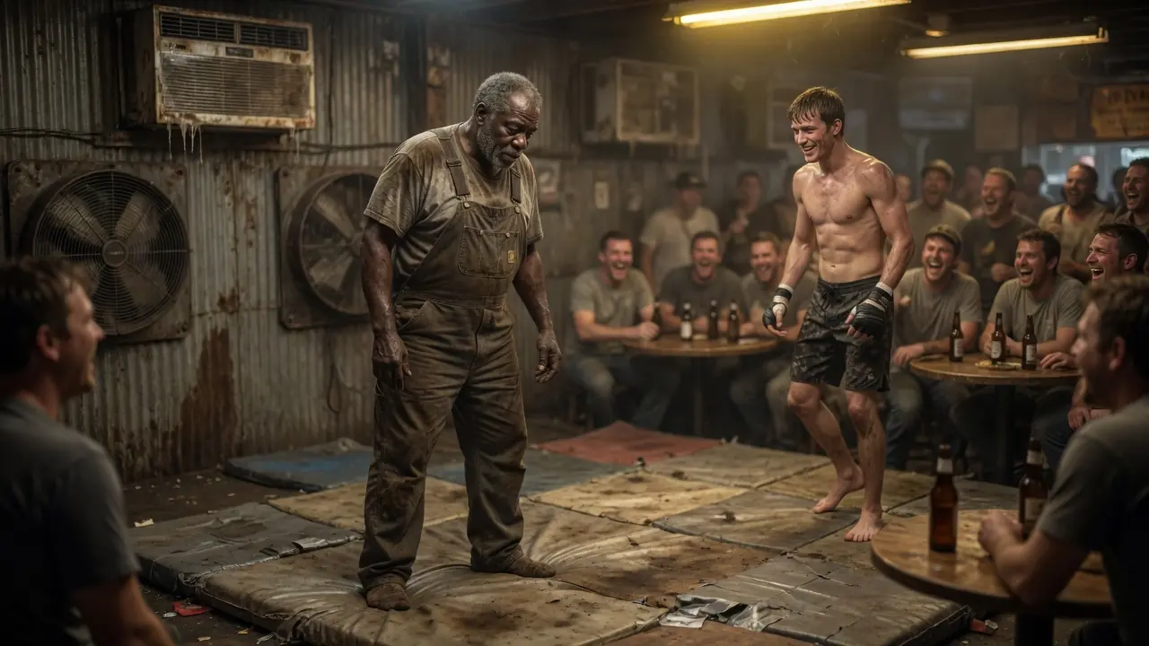 The Young Fighter Paid a Farmer $500 to Last Three Minutes — Then the Farmer Took Off His Boots