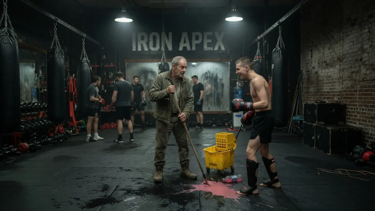 The Champion Mocked An Old Janitor — Then The Mop Hit The Floor