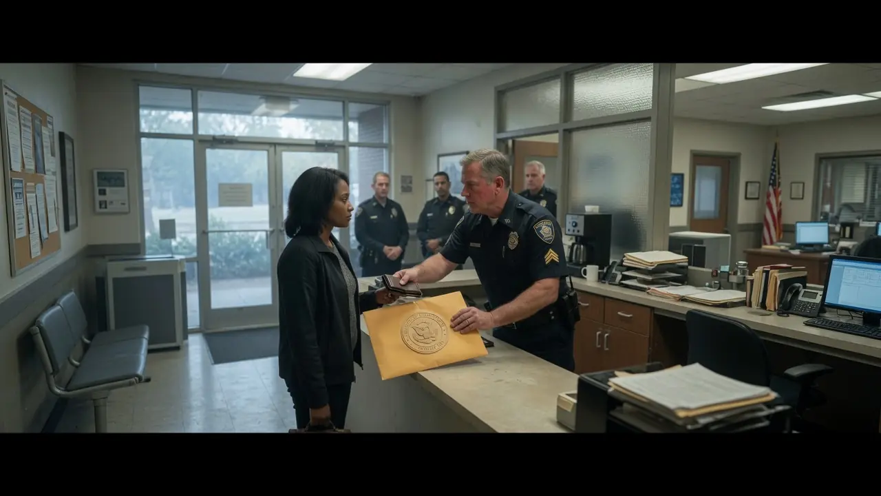 The Cop Tore Up Her Federal Warrant — Then The Doors Locked
