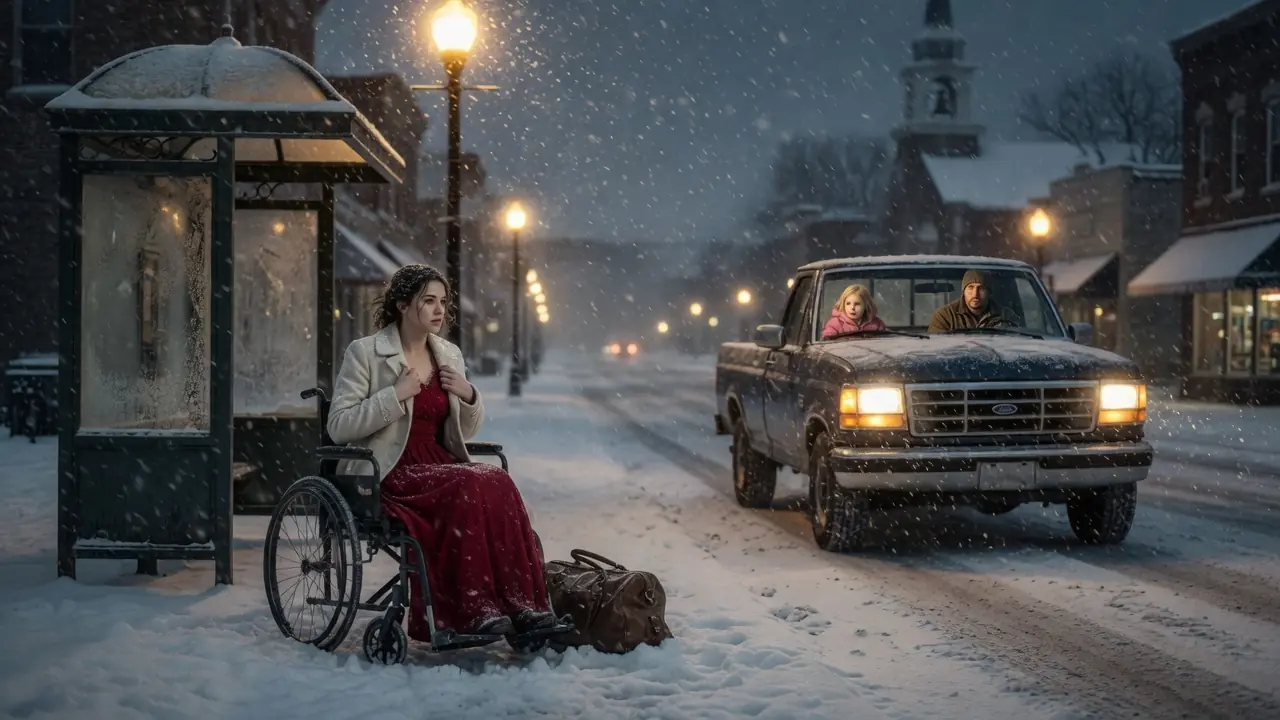 A Single Dad Helped a Paralyzed Woman at a Bus Stop — Days Later, She Changed His Life Forever