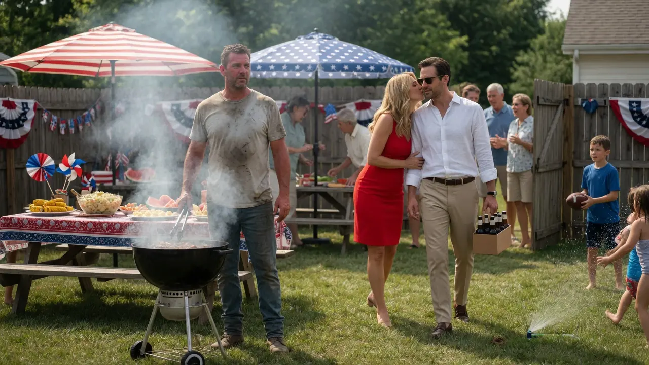 She Invited Her Lover to the Family Barbecue — Then Her Husband Walked Away Without a Word