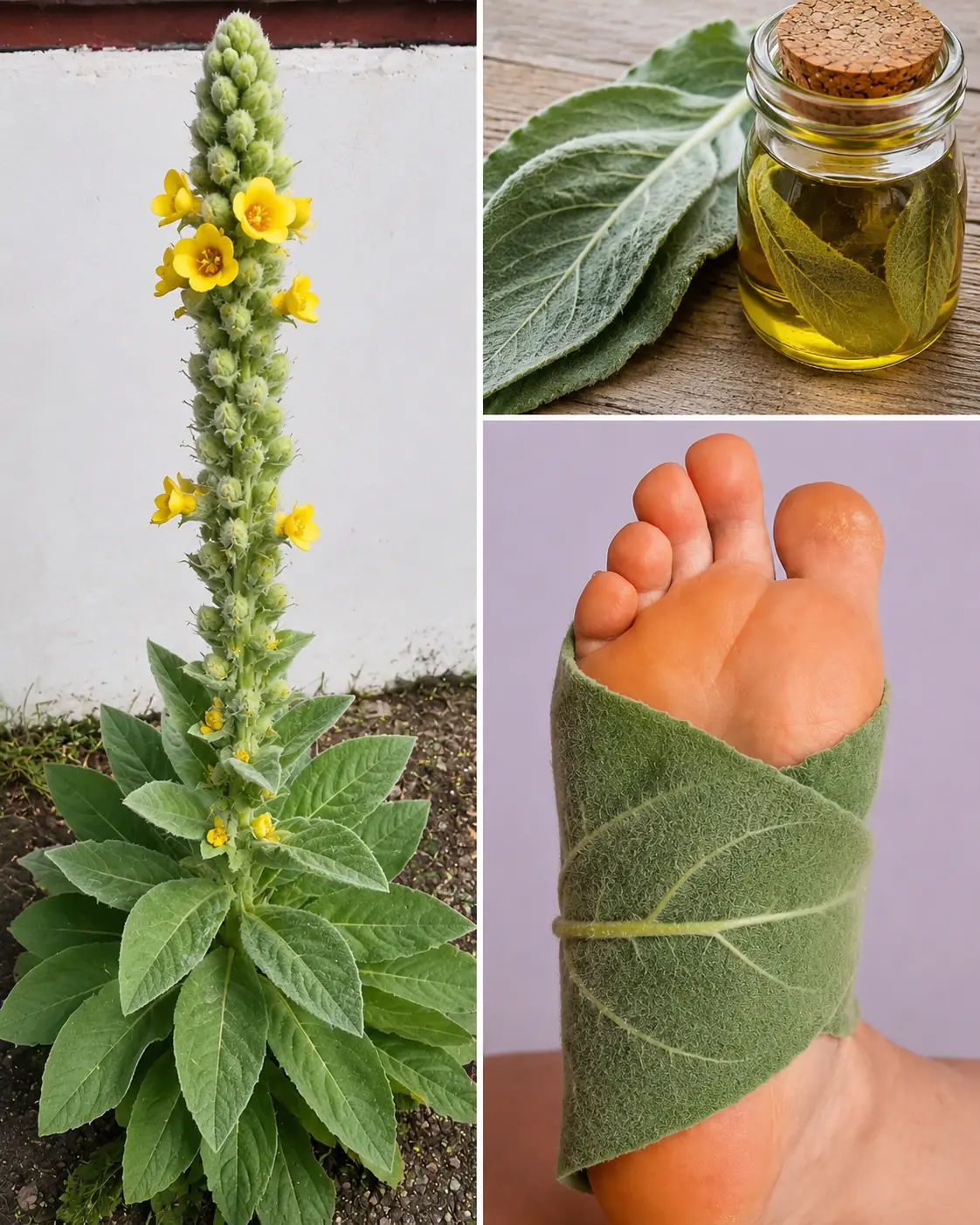 The Simple Power of Mullein on the Soles of Your Feet