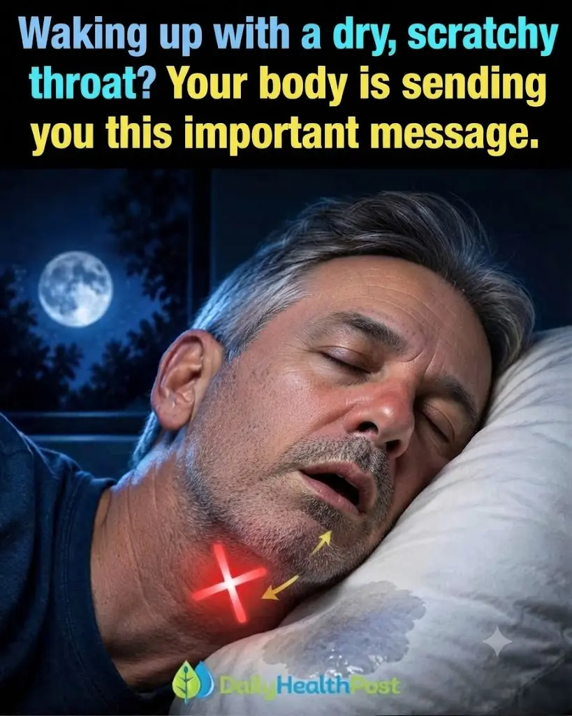 If you drool on your pillow while sleeping, your body is telling you this