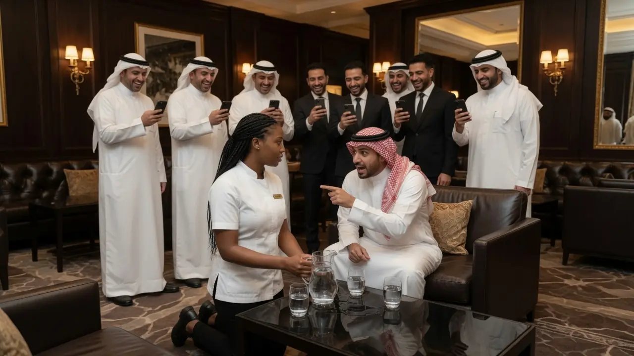 Billionaire CEO Mocked Black Waitress in Arabic — Seconds Later She Answered Back Fluently