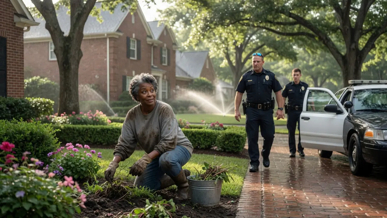 A Police Officer Handcuffed a Woman in Her Own Garden — He Never Bothered to Ask Who She Was