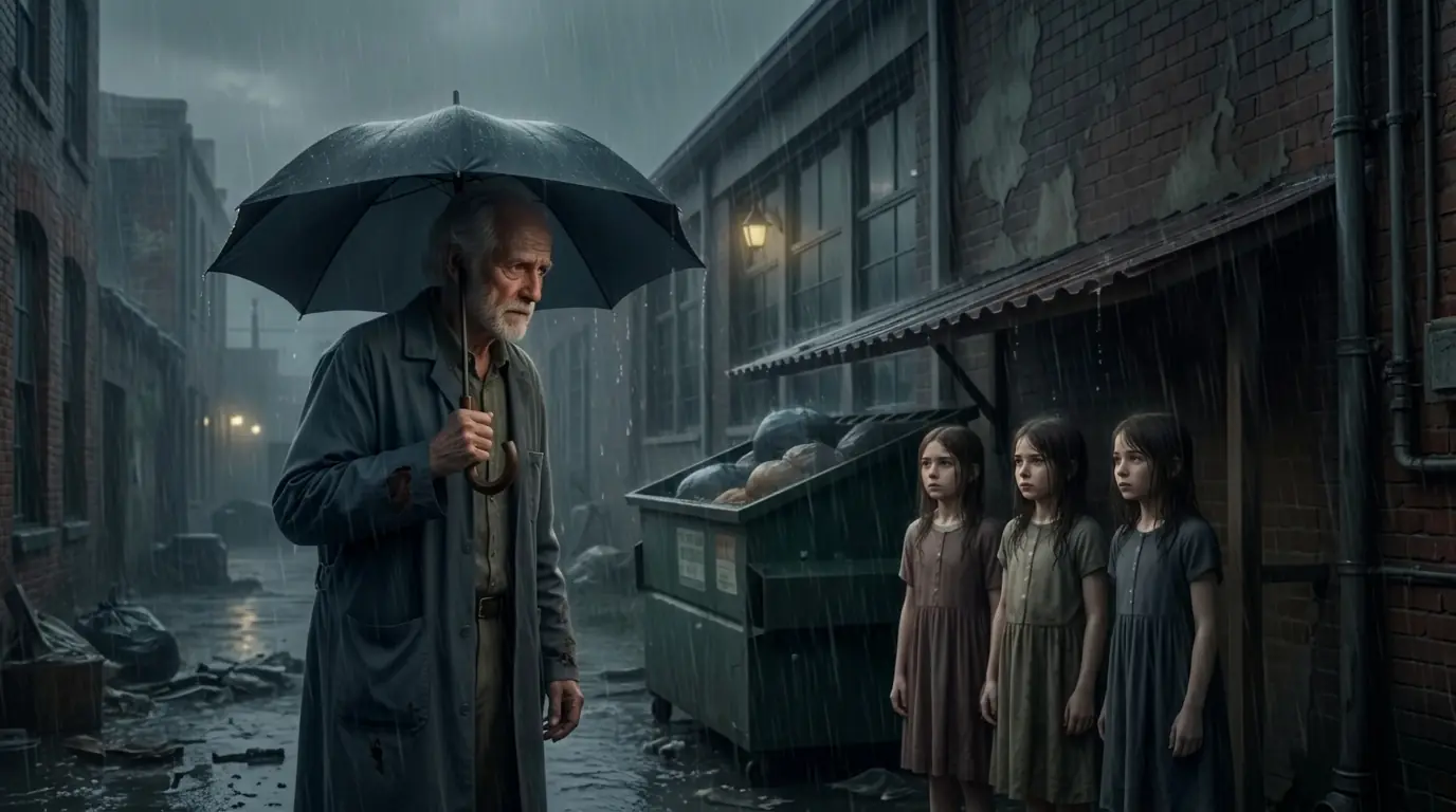 A Poor Janitor Raised 3 Orphan Girls Alone — 20 Years Later, They Walked Into Court to Save Him
