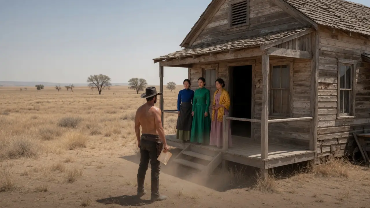 He Bought An Empty Ranch — But Three Women On The Porch Knew The Truth He Was Never Told
