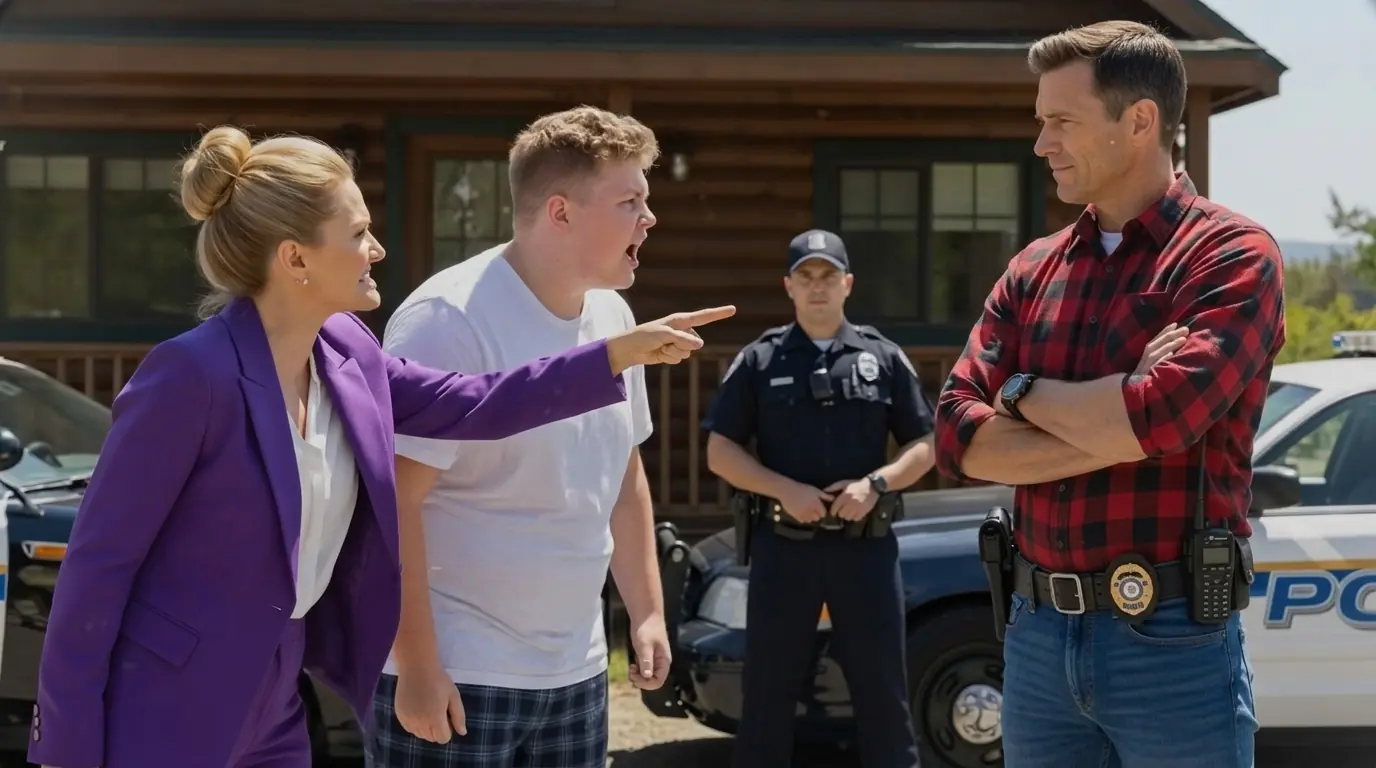 HOA Karen’s Son Demanded My Lake Cabin for a Party — Too Bad I’m the Chief of Police!