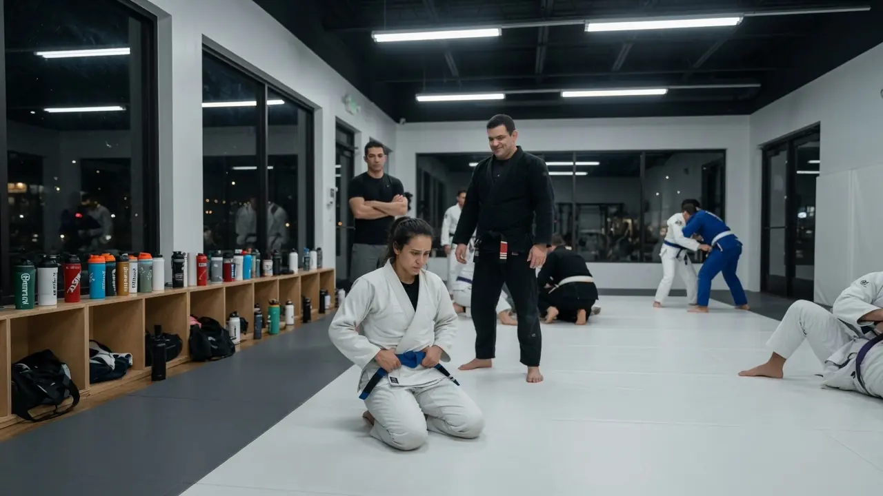 A Black Belt Humiliated A Young Woman On The Mat — Then Someone Near The Wall Stepped Forward