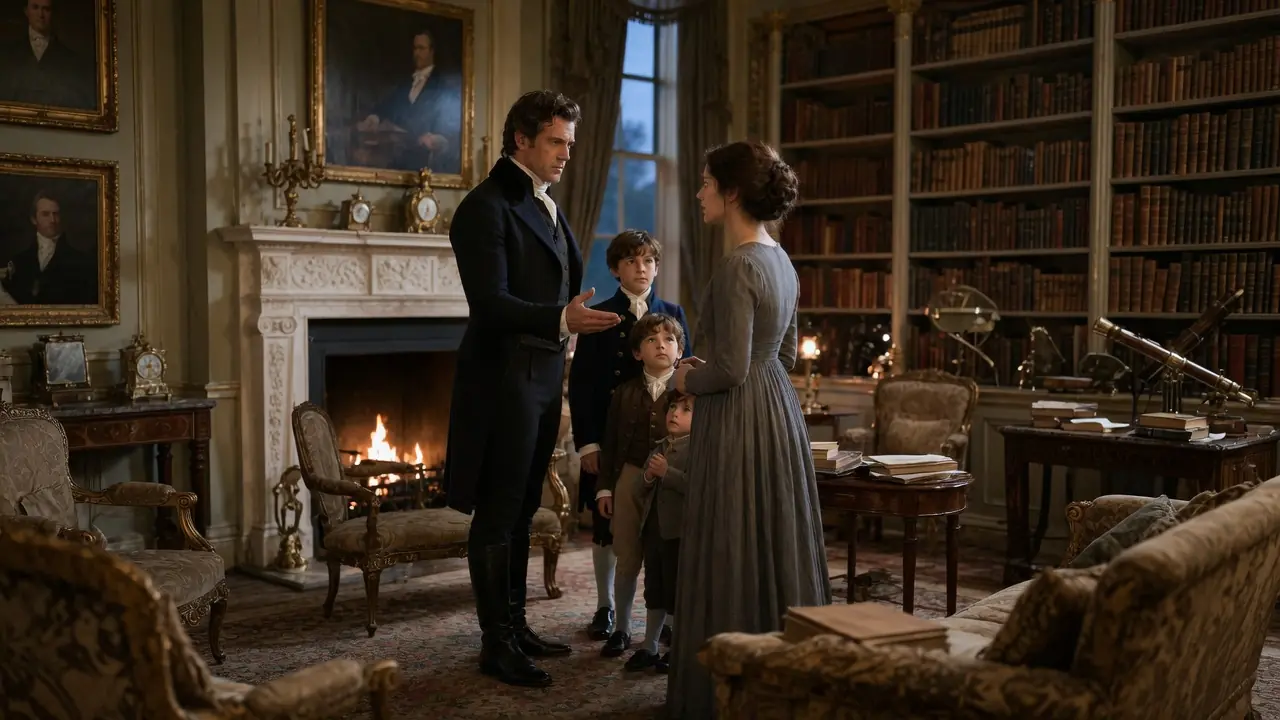 “My Three Sons Need a Loving Mother, and You Need A Home ” The Duke Said to the Ruined Governess