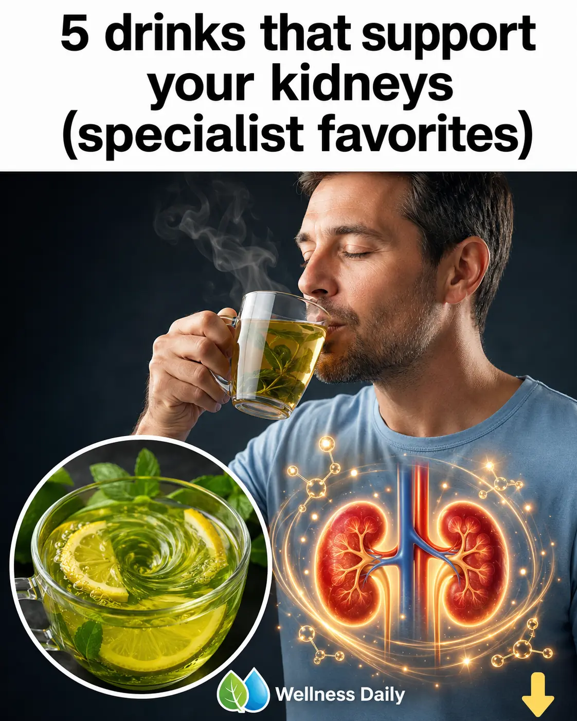 Sip these 5 powerful drinks for stronger kidneys