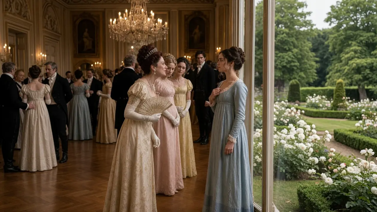 She Wore Her Mother's Mended Dress — Unaware The Duke Watched Her From The Crowd