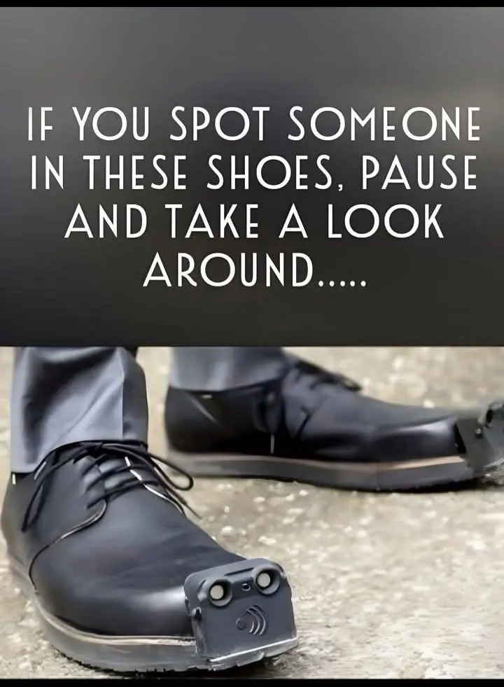If you spot someone in these shoes, pause and take a look around