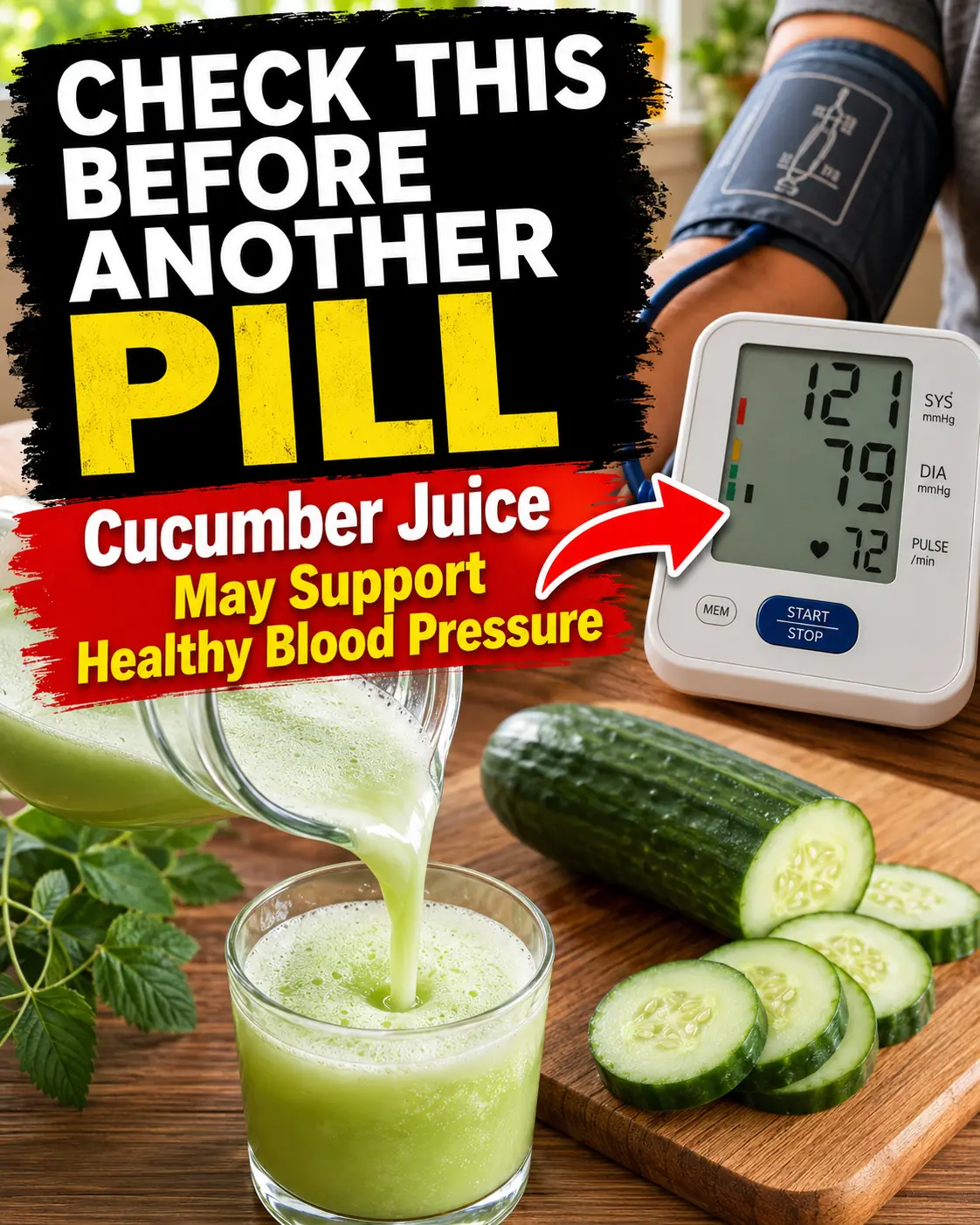 Cucumber and Blood Pressure: Can This Hydrating Vegetable Support Heart Health Naturally?