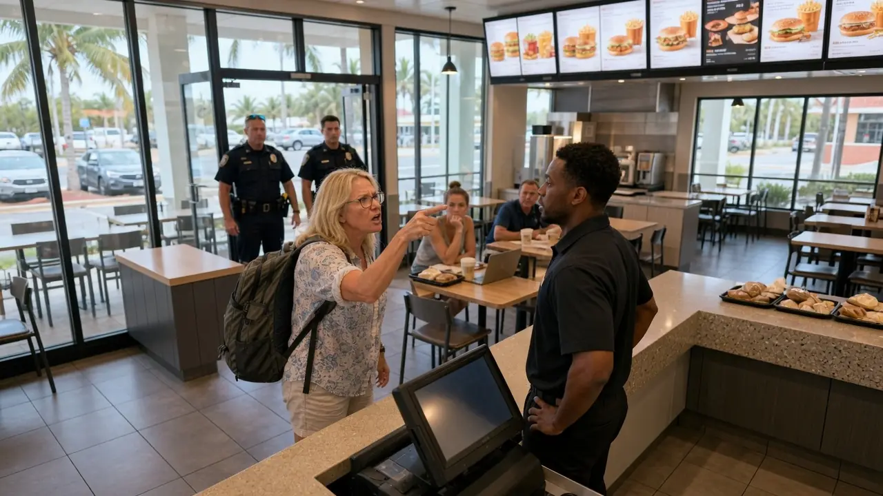 Karen Shouted At The Black Manager — Then Cops Came For Her