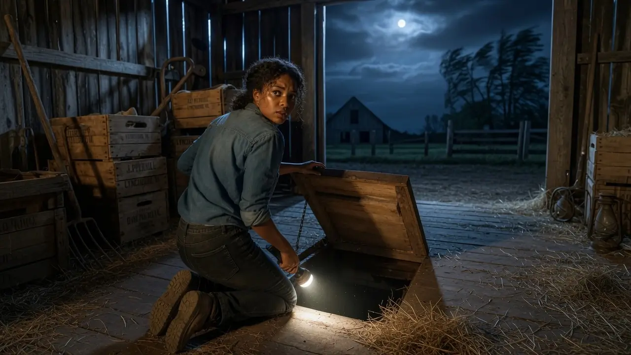 She Cleaned Her Father’s Barn After His De-ath — Then She Went Down