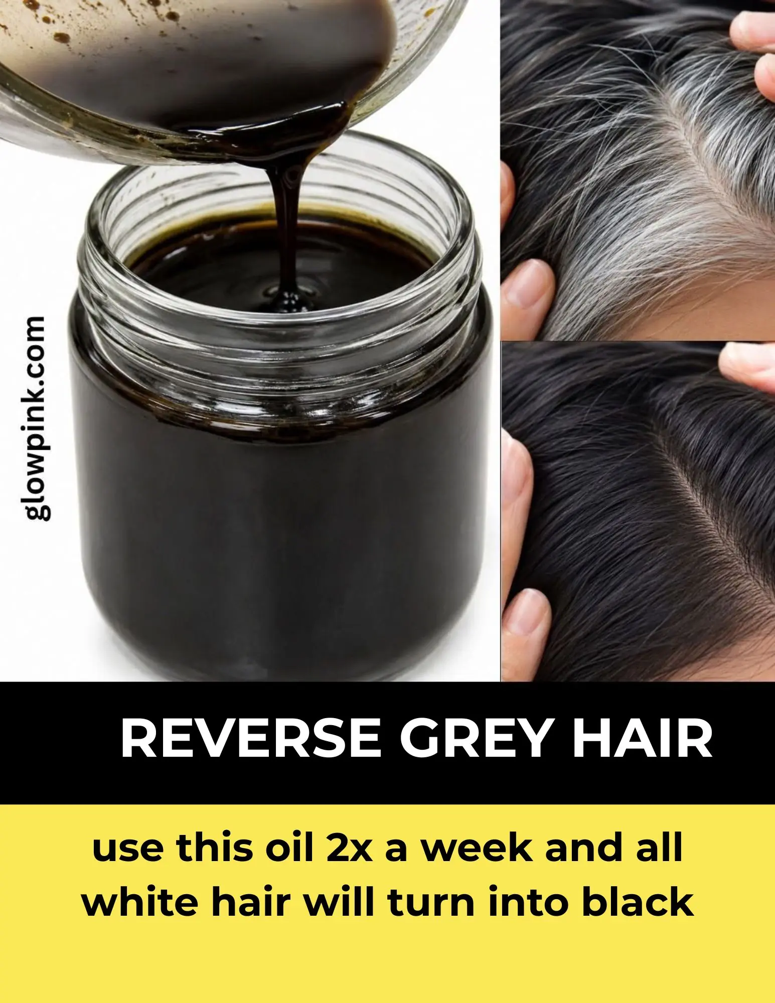 Roasted onion peel treatment for grey hair