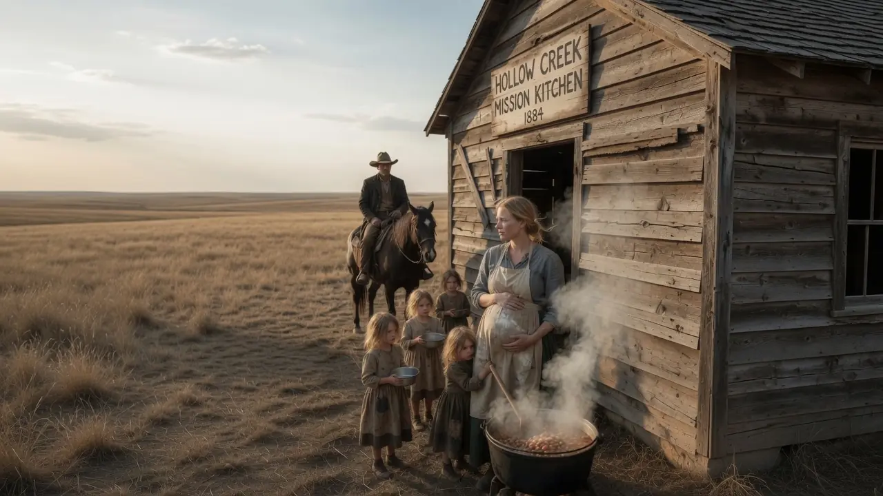 The Pregnant Widow Came With Nothing But A Skillet — And Turned A Broken Chapel Into A Home