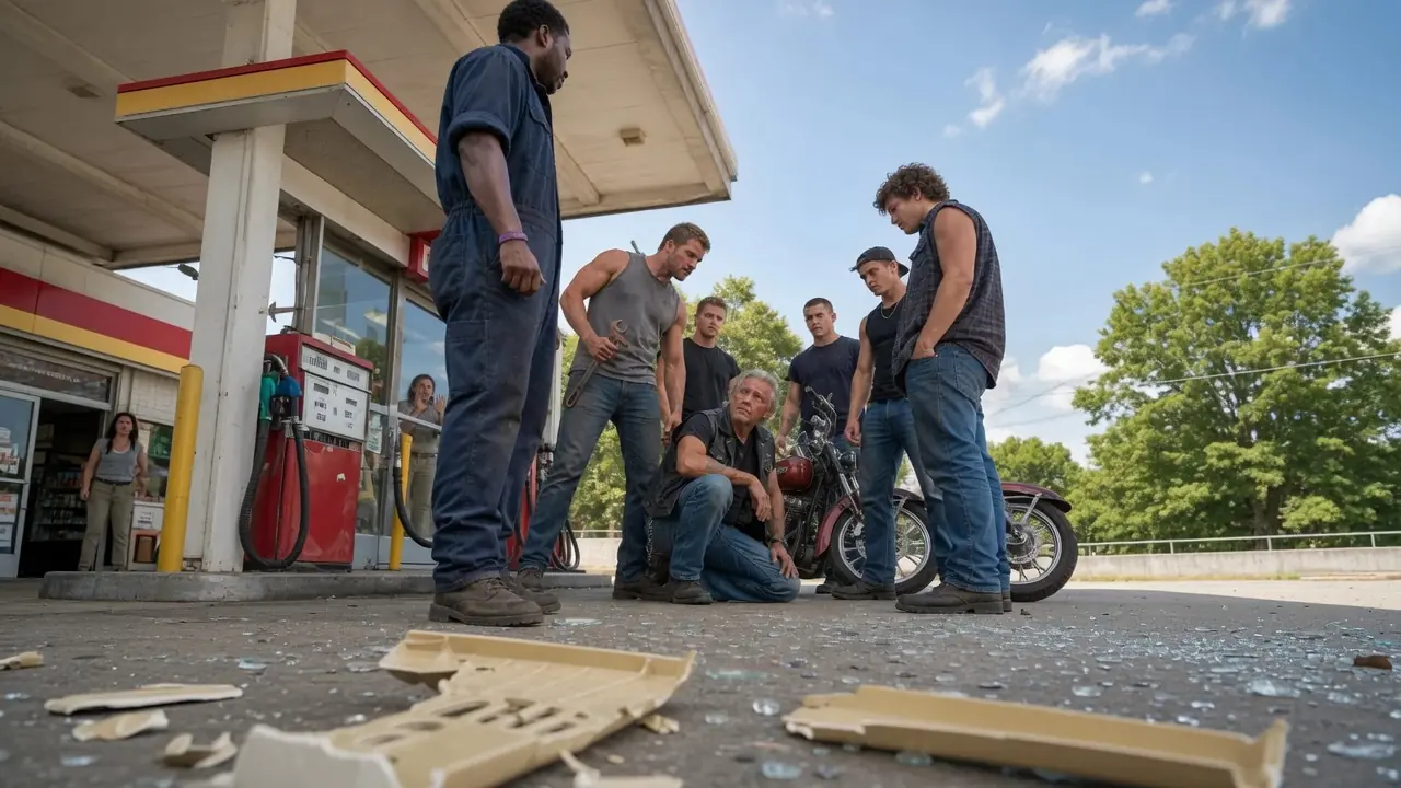 Single Dad Saves Biker From 6 Bullies in 8 Seconds — The Hells Angels' Reaction Made National News