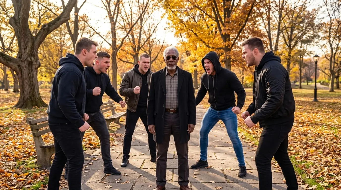 Teen Cornered an Elderly Man in the Park For No Reason — Then They Regretted It
