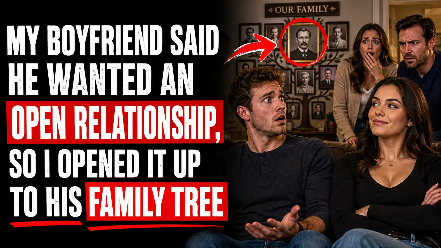 My boyfriend said he wanted an open relationship, so I opened it up to his family tree. [FULL STORY]
