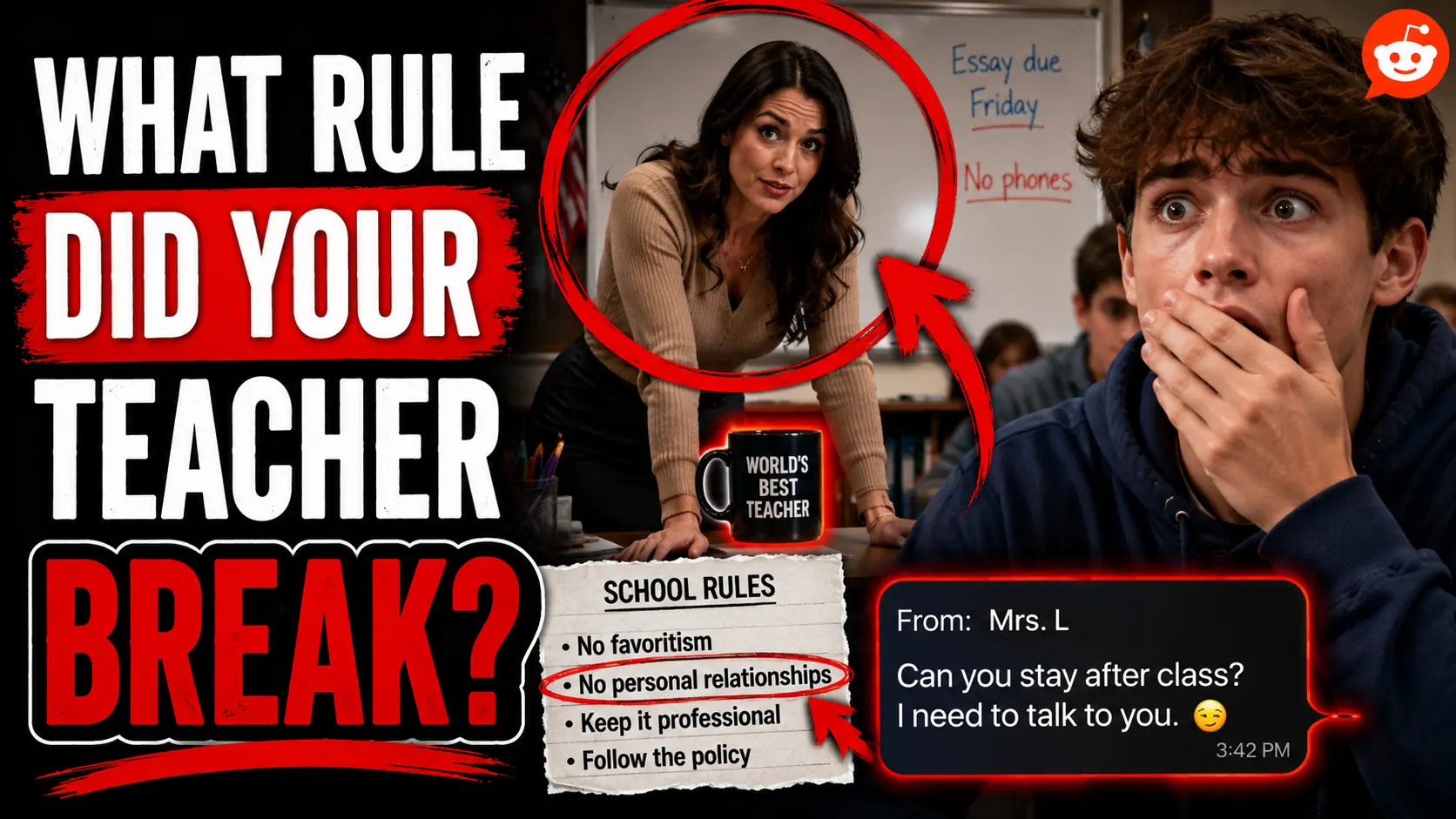 What rule did your teacher break? [FULL STORY]
