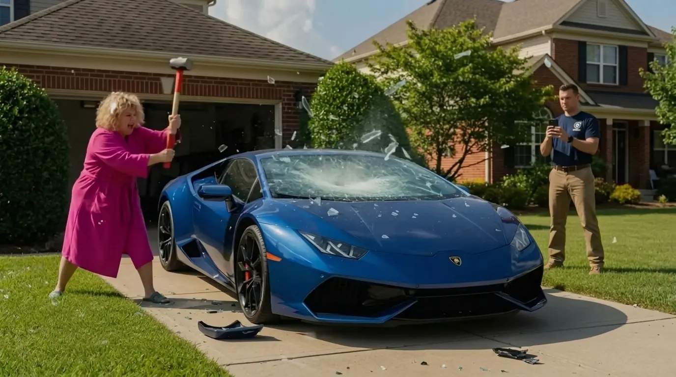 HOA Karen Destroyed My $300,000 Lamborghini — Not Knowing Who I Am