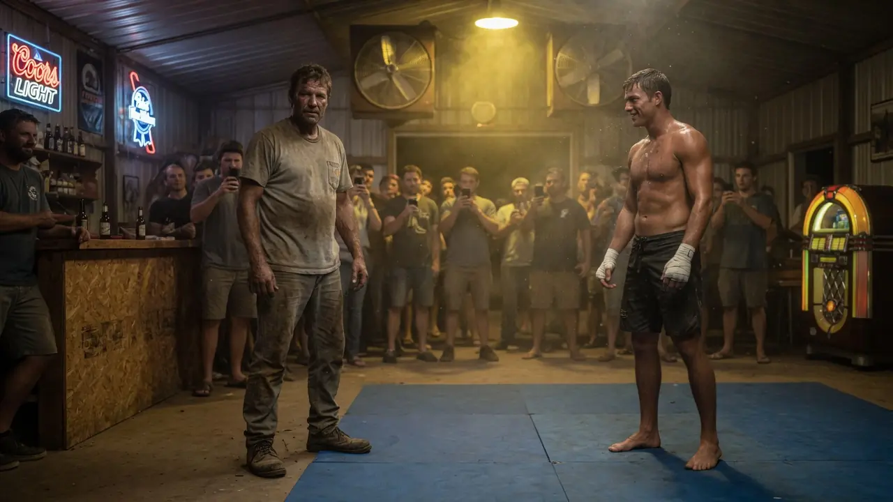 The Young Fighter Paid a Farmer $500 to Make a Fool of Him — Then the Farmer Quietly Stood Tall