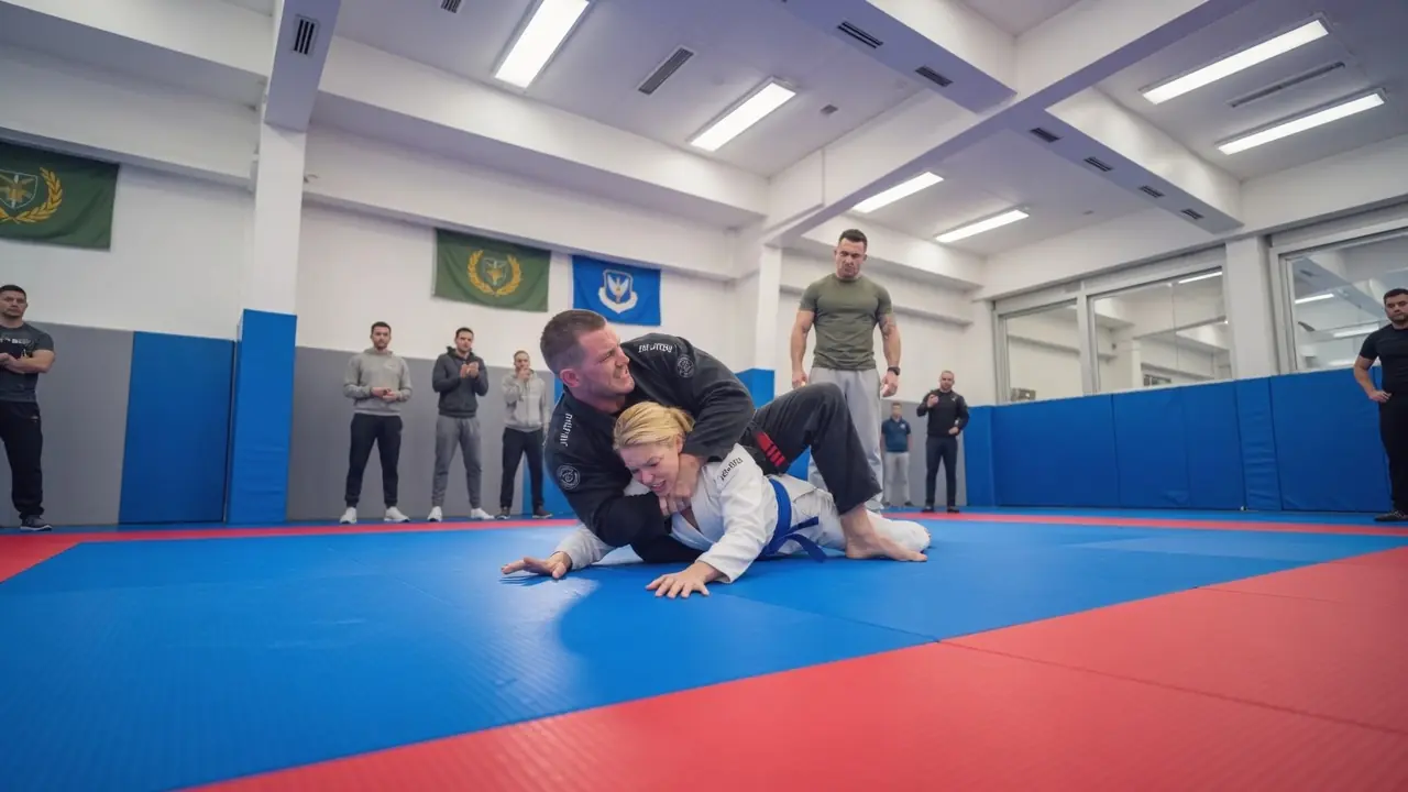 "Don't Forget Who I Am" Black Belt Choked Her During Sparring — The Stranger Made Them Regret It