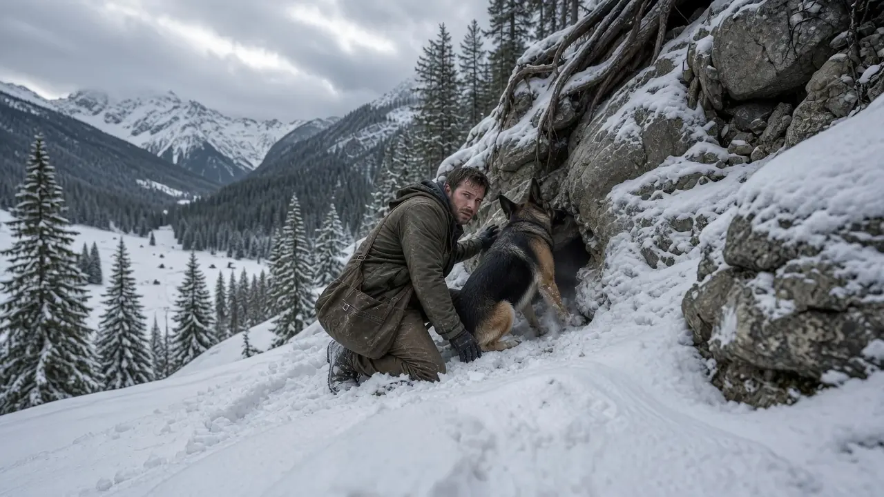 Thrown Out With Nothing, the Veteran Found a Stone House — His German Shepherd Led Him Underground