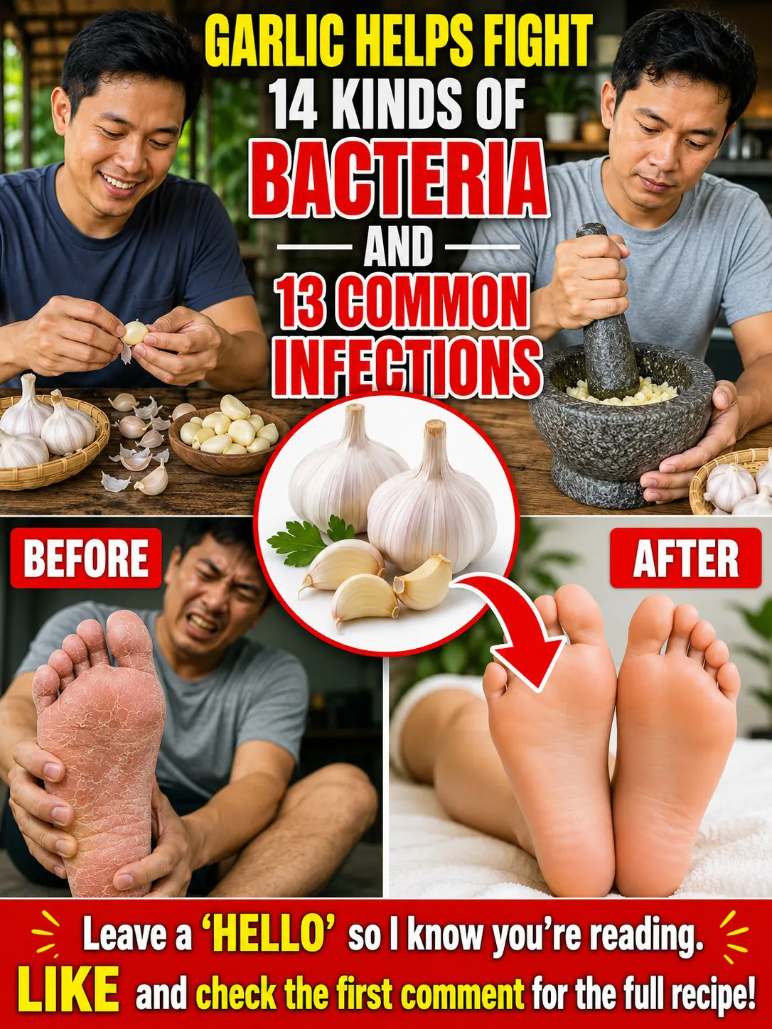 Garlic for Itchy Feet? A Traditional Home Remedy Seniors Are Rediscovering