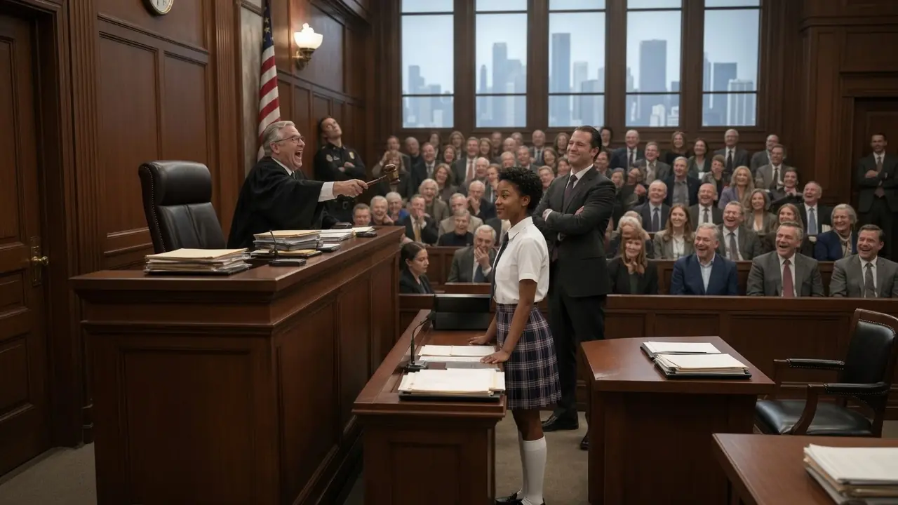 Judge Laughs at Black Teenager in Court — Shocked When She Exposes the Truth About Herself
