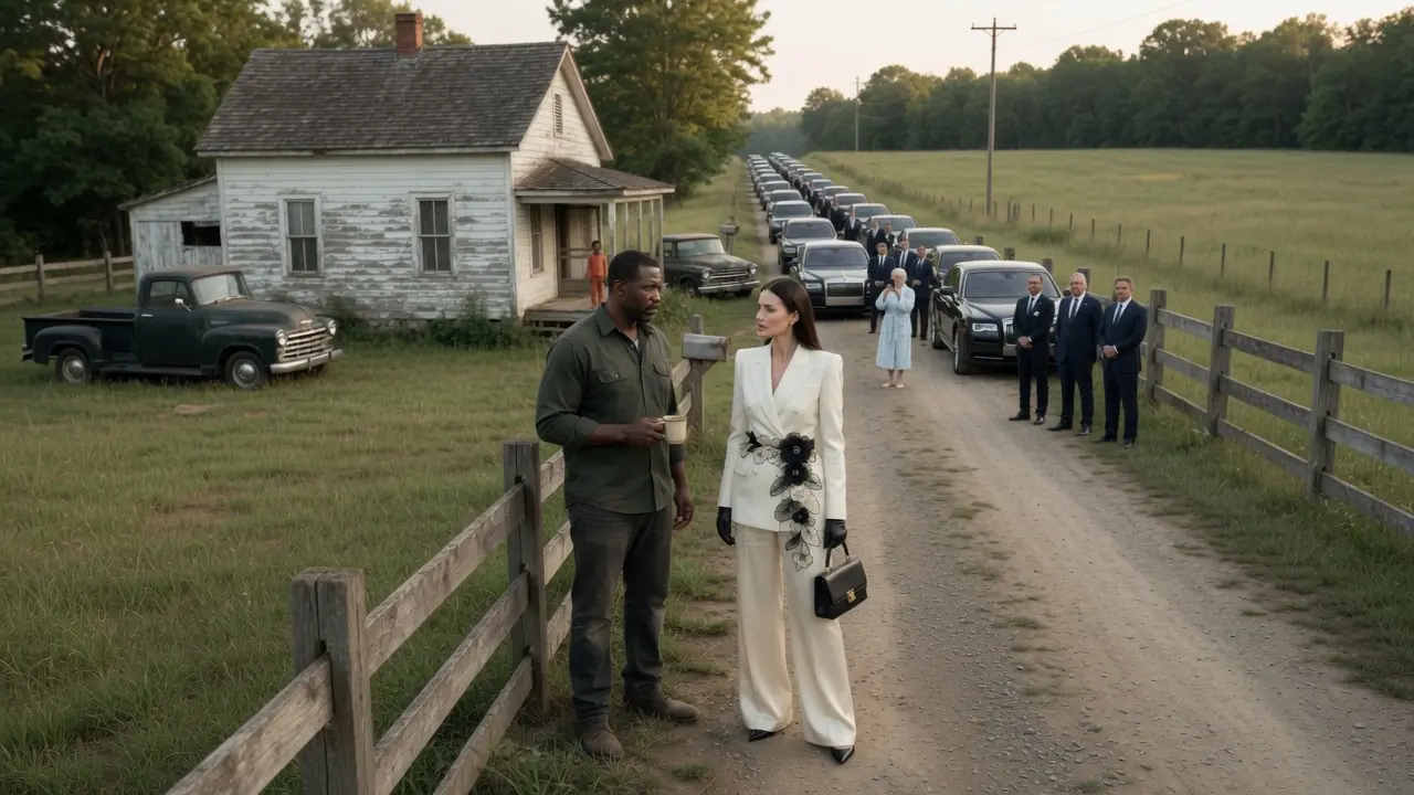 A Poor Black Single Dad Sheltered a Lost Billionaire Woman — Next Day 100 Luxury Cars Surrounded His