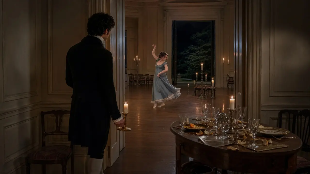 She Danced Alone In The Empty Ballroom After Midnight — Unaware The Duke Was Watching