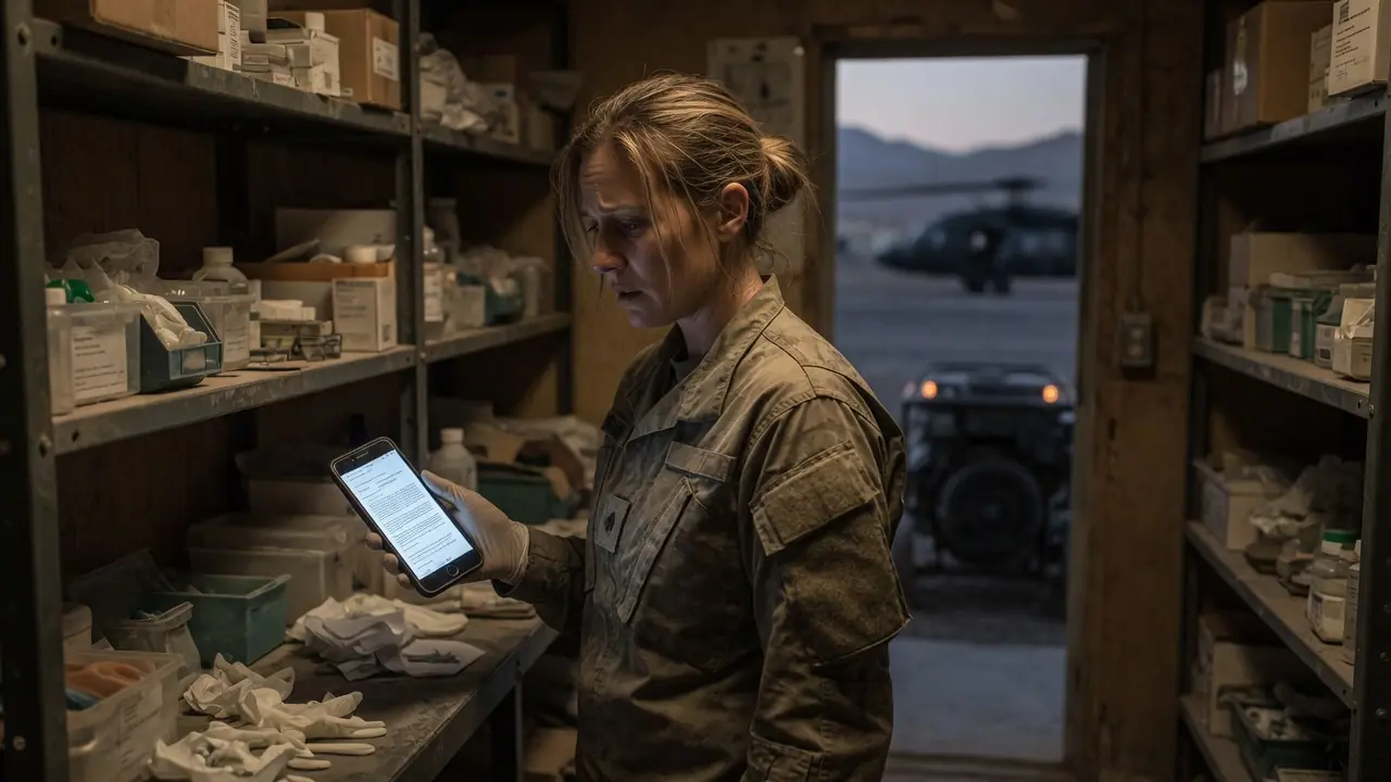 My Husband Emailed Divorce Papers While I Was Deployed in Afghanistan—Two Weeks Later, Federal Agents Surrounded His House