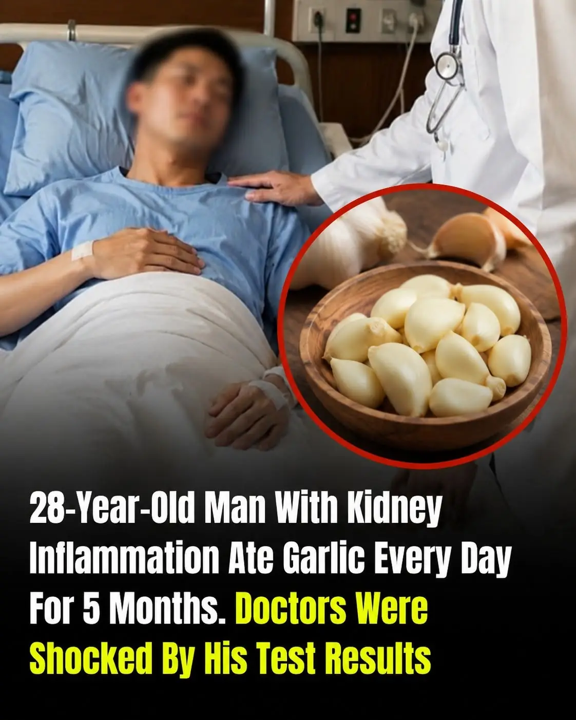 He Ate Garlic Every Day For 5 Months Hoping To Heal His Kidneys