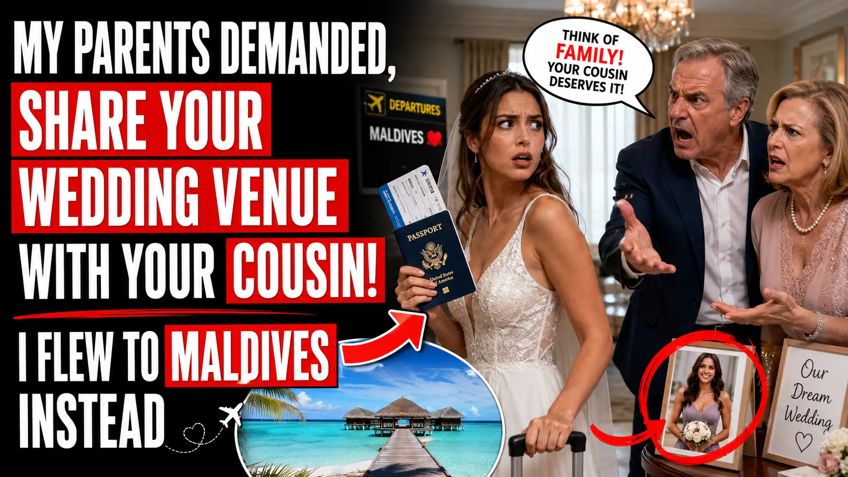 My Parents Demanded, "Share Your Wedding Venue With Your Cousin!"